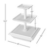 Hastings Home Hastings Home 3 Tier Cupcake Dessert Stand Tray - 10 Different Options 643748ZIJ